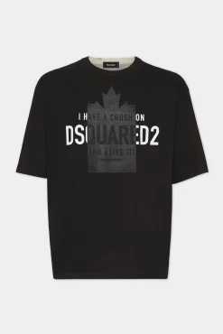 Spray Dyed Loose Fit Crush T-Shirt