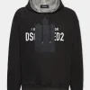 Spray Dyed Relax Fit Crush Hoodie