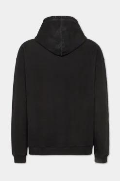 Spray Dyed Relax Fit Crush Hoodie