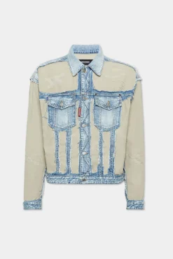 Super Ripped Mixed Jacket