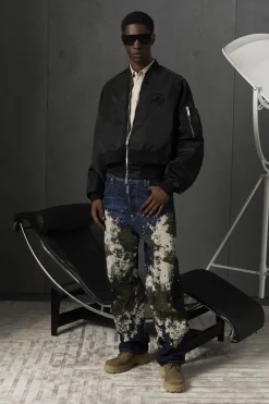 Urban Layered 80's Bomber