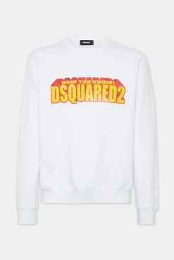 Wash Cool Fit Crewneck 3D Logo Sweatshirt