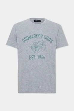 Wash Cool Fit Dsquared2 Bros T-Shirt