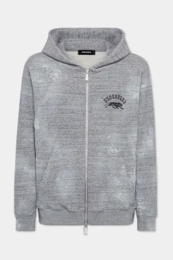 Washed And Destroyed Hoodie