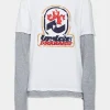 Washed And Destroyed Invicta Long Sleeved T-Shirt