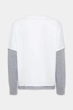 Washed And Destroyed Invicta Long Sleeved T-Shirt