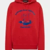 Washed And Destroyed Just Right Fit Hoodie