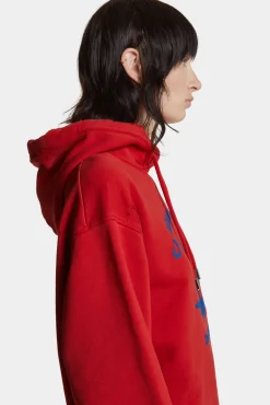 Washed And Destroyed Just Right Fit Hoodie