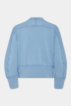 White Fade Dean Fit Handwritten Logo Sweatshirt