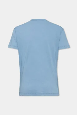 White Fade Just Right Fit Handwritten Logo T-Shirt
